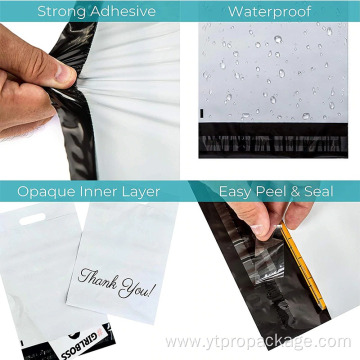 Biodegradable Poly Shipping mailer Bags With Handle